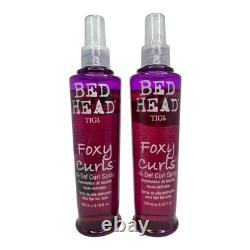 (2) TIGI Bed Head FOXY CURLS Hi-Def Curl Spray 6.76 fl oz / 200 mL Each New