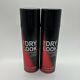 (2) The Dry Look For Men Aerosol Hairspray Extra Hold 8 Oz. New Hard To Find
