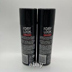 (2) The Dry Look for Men Aerosol Hairspray Extra Hold 8 oz. NEW Hard to Find