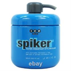 2 X Joico Ice Spiker water resistant Styling Glue, 16.9 fl. Oz. 500 ml. NEW