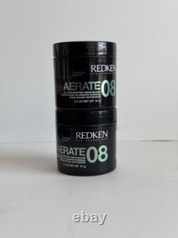 2 X Redken Aerate 08 All-Over Bodifying Cream-Mousse 3.2 oz