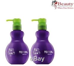 2 x TIGI Bed Head Foxy Curls Hair Contour Cream for her 200ml PACK OF 2