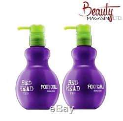 2 x TIGI Bed Head Foxy Curls Hair Contour Cream for her 200ml PACK OF 2
