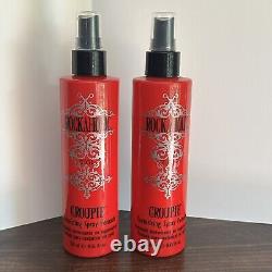 2 x Tigi Bed Head Bedhead Rockaholic Groupie Texturizing Spray Pomade 8.45oz 2 x Tigi Bed Head Bedhead Rockaholic Groupie Texturizing Spray Pomade 8.45oz