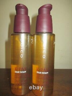 2x Joico K-Pak Color Therapy Restorative Styling Oil 3.4 oz / 100 ml