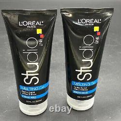 2x Loreal Paris Studio Line Melting Gel Flexible Control Strong Hold 6.8 oz