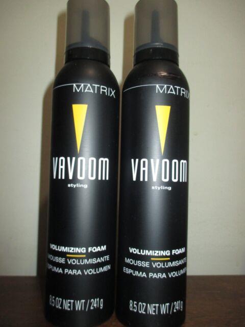 2x Matrix Vavoom Styling Volumizing Foam Mousse 8.5 Oz