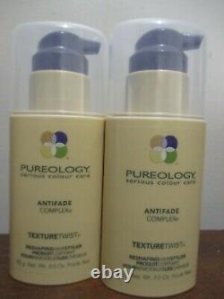 2x Pureology Antifade Complex Texture Twist Reshaping 3 Oz