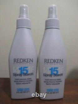 2x Redken 15 Spray Starch 5 oz medium control