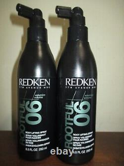 2x Redken Rootful 06 Root Lifting Spray 8.5 oz