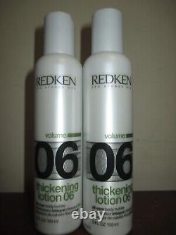 2x Redken Thickening Lotion 06 All-Over Volume Body Builder 5 oz