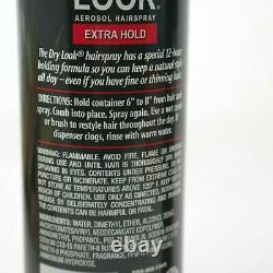 2x The Dry Look for Men Aerosol Hairspray Extra Hold 8 oz. NEW
