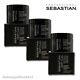 3x Sebastian Craft Clay Matte Texturizer Hair Wax For Professional Salon 50g