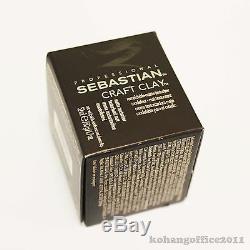 3X SEBASTIAN Craft Clay Matte Texturizer Hair Wax For Professional Salon 50g