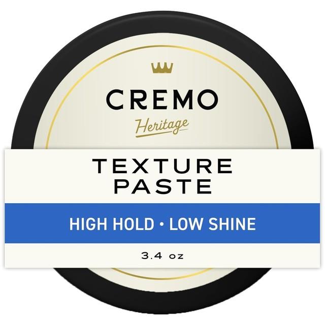 3.4 Oz Texture Paste For Men High Hold, Low Shine Styling Cream