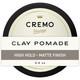 3.4 Oz Unscented Hair Clay Pomade For Strong Hold & Natural Finish