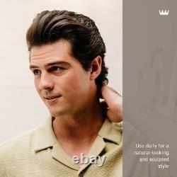 3.4 oz Unscented Hair Clay Pomade for Strong Hold & Natural Finish