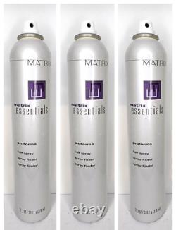 3 Matrix Essentials PROFORMA HAIR SPRAY MAXIMUM HOLD Texture 11.3 oz Each (507)