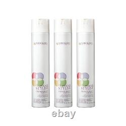 3 Pureology Colour Stylist Strengthening Control Hairspray Hair Spray 11 oz Each