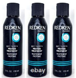 3 Redken Classic PPT S-77 PROTEIN TREATMENT for Fine Limp Hair 5 oz Each
