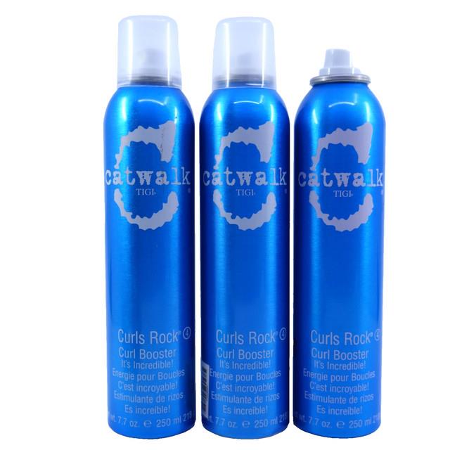 3- Tigi Catwalk Curls Rock Curl Booster 7.7oz 2 Not Full