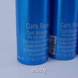 3- TIGI Catwalk Curls Rock Curl Booster 7.7oz 2 not full