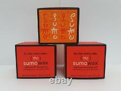 3 X Bumble and Bumble Sumo Wax Hair Strong Hold 1.8 oz / 50ml