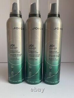 3 X Joico JoiWhip Firm Hold Design Foam Mousse 10.2oz