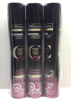 3 x TRESemme Compressed Micro Mist Hair Spray Smooth Hold Level 2 -Factory Seal