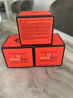 3x Items of Bumble And Bumble Sumo Wax (1.8oz each) NIB Last Items on OFFER