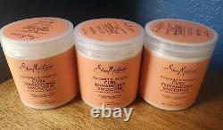 3x NEW Jars Shea Moisture Coconut Hibiscus Curl Enhancing Smoothie Large 20 oz