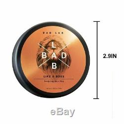 3x PREMIUM Hair Clay Matte Sculpting Hair Product Pomade Wax Strong Hold for Men