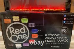 48 X Red One Aqua Hair Wax BLACK 150ML EACH 48 X Red One Aqua Hair Wax BLACK 150ML EACH