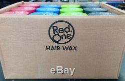 48 X Red One Aqua Hair Wax MIX BOX (MIX ANY RED ONE WAX COLOURS IN SAME BOX)
