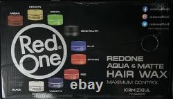 48 X Red One Aqua Hair Wax Red 150ML EACH
