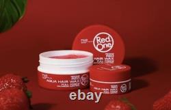 48 X Red One Aqua Hair Wax Red 150ML EACH