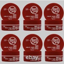 48 X Red One Aqua Hair Wax Red 150ML EACH