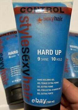4Style Sexy Hair Hard Up Holding Gel 5.1o 9 Shine + 10 Hold Original Formula 4Style Sexy Hair Hard Up Holding Gel 5.1o 9 Shine + 10 Hold Original Formula