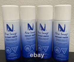 4 New Image INSTANT FREEZE Professional Ultimate Styling Spray 6.1 oz Each