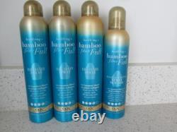 4 OGX Argan Oil Of Morocco Multi Benefit Hairspray Silk Protein spray mousse lot