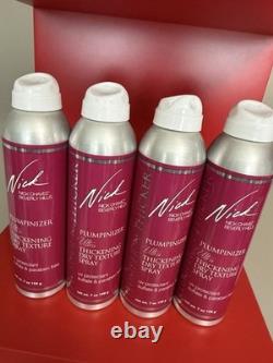 4 X Nick Chavez Plumpinizer Ultra Thickening Dry Texture Spray, 7 oz/ 198 g