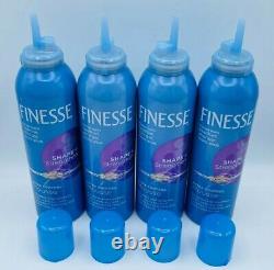 4 x Finesse SHAPE & STRENGTHEN Self Adjusting Extra Control Mousse 7oz Free Ship