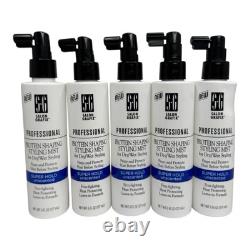 5 Bottles Salon Grafix Protein Shaping Styling Mist Super Hold Unscented SG 5 Bottles Salon Grafix Protein Shaping Styling Mist Super Hold Unscented SG