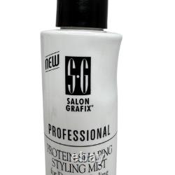 5 Bottles Salon Grafix Protein Shaping Styling Mist Super Hold Unscented SG 5 Bottles Salon Grafix Protein Shaping Styling Mist Super Hold Unscented SG