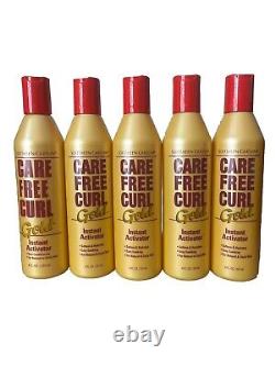 5 Care Free Curl Gold Curl Instant Activator, 8 oz SoftSheen Carson
