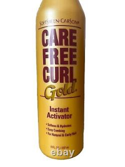 5 Care Free Curl Gold Curl Instant Activator, 8 oz SoftSheen Carson