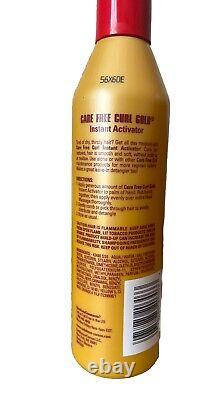 5 Care Free Curl Gold Curl Instant Activator, 8 oz SoftSheen Carson