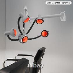 5 Head Hair Dryer Wall Mounted Hair Dryer with I nfrared Heat Bulbs 110V 750W 5 Head Hair Dryer Wall Mounted Hair Dryer with I nfrared Heat Bulbs 110V 750W
