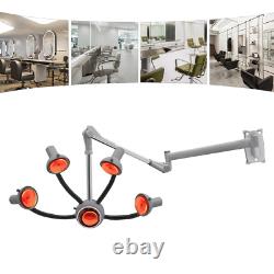 5 Head Hair Dryer Wall Mounted Hair Dryer with I nfrared Heat Bulbs 110V 750W 5 Head Hair Dryer Wall Mounted Hair Dryer with I nfrared Heat Bulbs 110V 750W