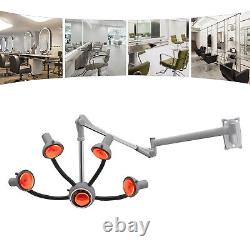 5 Head Hair Dryer Wall Mounted Hair Dryer with I nfrared Heat Bulbs 110V 750W